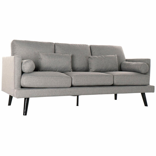 Sofa DKD Home Decor Grey Polyester (195 x 85 x 85 cm)