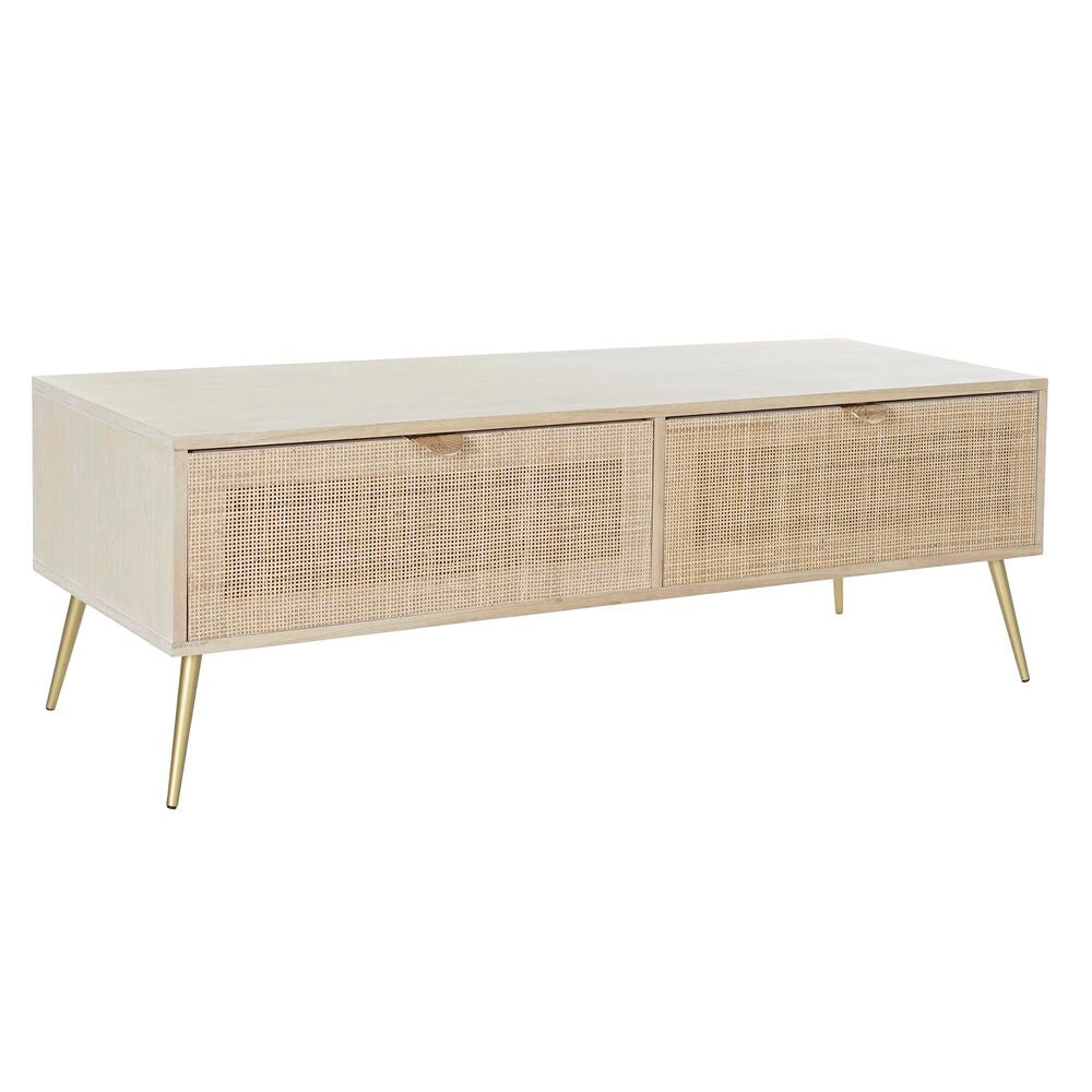 TV furniture DKD Home Decor Rattan (120 x 40 x 40 cm)