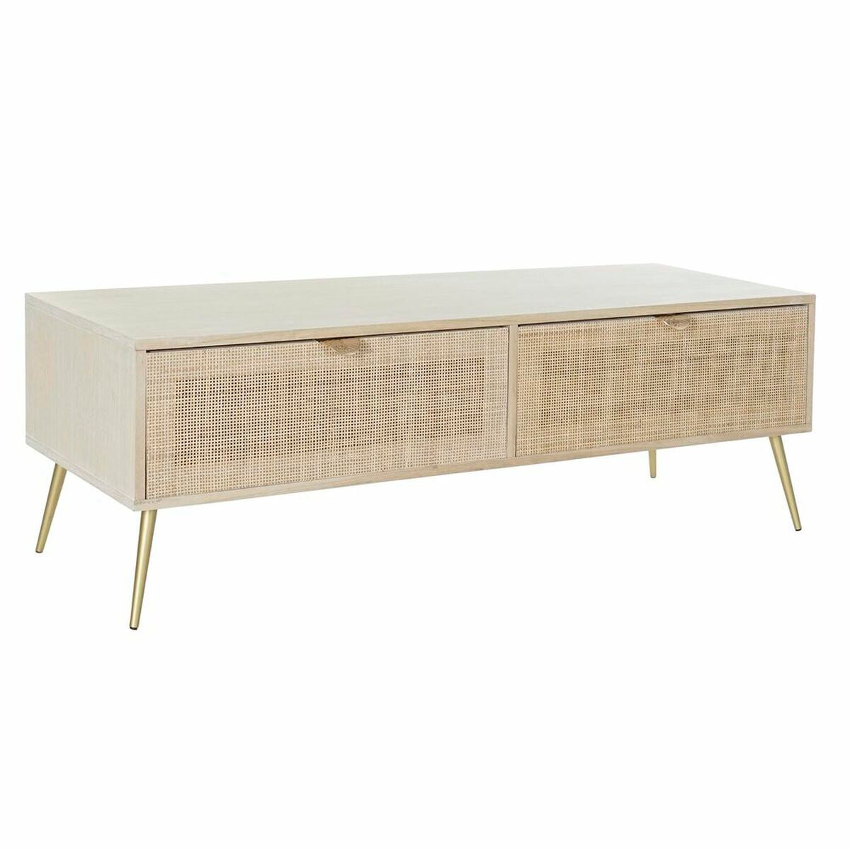 TV furniture DKD Home Decor Rattan (120 x 40 x 40 cm)